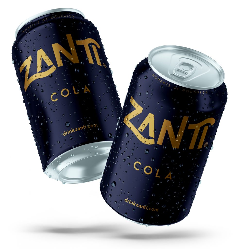 Zanti Cola Cans